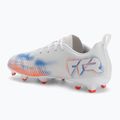 Încălțăminte de fotbal pentru copii PUMA Future 8 Play FG/AG Jr puma white/puma black/glowing red 3