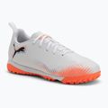 Încălțăminte de fotbal pentru copii  PUMA Future 8 Play TT + Mid puma white/puma black/glowing red