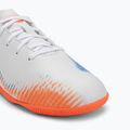 Încălțăminte de fotbal pentru copii PUMA Future 8 Play It Jr puma white/puma black/glowing red 7