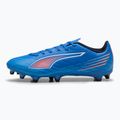 Încălțăminte de fotbal pentru bărbați PUMA Ultra 6 Play FG/AG ultra blue/puma white/glowing red 8
