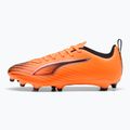 Încălțăminte de fotbal pentru copii  PUMA Ultra 6 Play FG/AG Jr heat fire/puma black/glowing red