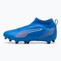Încălțăminte de fotbal pentru copii  PUMA Ultra 6 Match+ LL FG/AG Jr ultra blue/puma white/glowing red 8