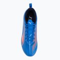 Încălțăminte de fotbal pentru copii  PUMA Ultra 6 Play FG/AG Jr ultra blue/puma white/glowing red 5