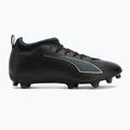 Încălțăminte de fotbal pentru copii  PUMA Ultra 6 Match FG/AG Jr puma black/fizzy light/green terrain 2