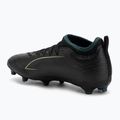 Încălțăminte de fotbal pentru copii  PUMA Ultra 6 Match FG/AG Jr puma black/fizzy light/green terrain 3