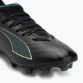 Încălțăminte de fotbal pentru copii  PUMA Ultra 6 Match FG/AG Jr puma black/fizzy light/green terrain 7