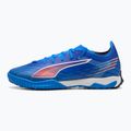 Încălțăminte de fotbal pentru bărbați PUMA Ultra 6 Match TT ultra blue/puma white/glowing red