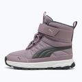Ghete pentru copii PUMA Evolve Boot AC+ PS plum jam/shadow gray