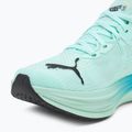 Pantofi de alergare bărbați PUMA Deviate Nitro 3 mint melt/speed blue 7