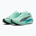 Pantofi de alergare bărbați PUMA Deviate Nitro 3 mint melt/speed blue 4