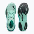 Pantofi de alergare bărbați PUMA Deviate Nitro 3 mint melt/speed blue 5