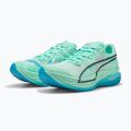 Pantofi de alergare bărbați PUMA Deviate Nitro Elite 3 mint melt/speed blue 11