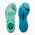 Pantofi de alergare bărbați PUMA Deviate Nitro Elite 3 mint melt/speed blue 12