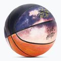 Minge de baschet PUMA Hooptopia Sunset Basketball flame orange/puma black/multicolor mărime 7 2