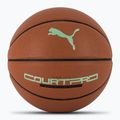 Minge de baschet PUMA teamJAWS Court Pro Basketball leather brown/dark shadow mărime 7