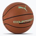 Minge de baschet PUMA teamJAWS Court Pro Basketball leather brown/dark shadow mărime 7 2