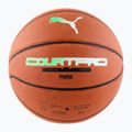 Minge de baschet PUMA teamJAWS Court Pro Basketball leather brown/dark shadow mărime 7