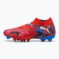 Încălțăminte de fotbal pentru bărbați PUMA Future 8 Match Playmakers FG/AG puma red/puma black/ultra blue/pink pixel