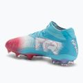 Încălțăminte de fotbal pentru bărbați PUMA Future 8 Ultimate Re-Charge FG hero blue/puma white/sunset pink 3