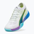 Încălțăminte de handbal PUMA Eliminate Nitro SQD 4 Game On puma white/glowing red/ultra blue 10