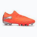 Încălțăminte de fotbal PUMA Future 9 Fusion FG/AG glowing red/puma white/puma black/puma silver 2