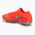 Încălțăminte de fotbal PUMA Future 9 Fusion FG/AG glowing red/puma white/puma black/puma silver 3