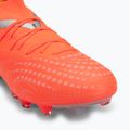 Încălțăminte de fotbal PUMA Future 9 Fusion FG/AG glowing red/puma white/puma black/puma silver 7