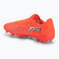 Încălțăminte de fotbal PUMA Future 9 Play FG/AG glowing red/puma white/puma black/puma silver 3
