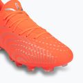 Încălțăminte de fotbal PUMA Future 9 Play FG/AG glowing red/puma white/puma black/puma silver 7