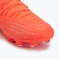 Încălțăminte de fotbal pentru copii PUMA Future 9 Match FG/AG Jr glowing red/puma white/puma black/puma silver 7