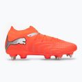 Încălțăminte de fotbal pentru bărbați PUMA Future 9 Pro MxSG glowing red/puma white/puma black/puma silver 2