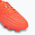 Încălțăminte de fotbal pentru copii PUMA Future 9 Play FG/AG Jr glowing red/puma white/puma black/puma silver 7