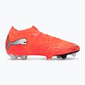 Încălțăminte de fotbal PUMA Future 9 Ultimate FG glowing red/puma white/puma black/puma silver 2