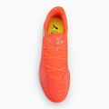 Încălțăminte de fotbal PUMA Future 9 Play TT glowing red/puma white/puma black/puma silver 5