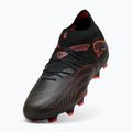 Încălțăminte de fotbal pentru copii PUMA Future 9 Pro FG/AG Jr puma black/puma white/blue jewel 12
