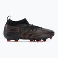 Încălțăminte de fotbal pentru copii PUMA Future 9 Match FG/AG Jr puma black/glowing red/strong grey 2