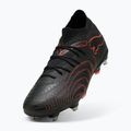 Încălțăminte de fotbal PUMA Future 9 Match MxSG puma black/glowing red/strong grey 12
