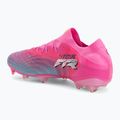 Încălțăminte de fotbal PUMA Future 9 Fusion FG/AG poison pink/sun stream/bright aqua/puma wht 3