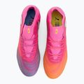 Încălțăminte de fotbal PUMA Future 9 Fusion FG/AG poison pink/sun stream/bright aqua/puma wht 5