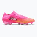Încălțăminte de fotbal PUMA Future 9 Fusion FG/AG poison pink/sun stream/bright aqua/puma wht 2