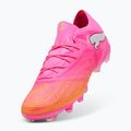 Încălțăminte de fotbal PUMA Future 9 Fusion FG/AG poison pink/sun stream/bright aqua/puma wht 4