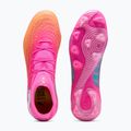 Încălțăminte de fotbal PUMA Future 9 Pro FG/AG poison pink/sun stream/bright aqua/puma white 3
