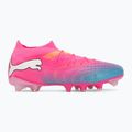 Încălțăminte de fotbal PUMA Future 9 Match FG/AG poison pink/puma white/sun stream/bright aqua/puma black 2