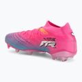 Încălțăminte de fotbal PUMA Future 9 Match FG/AG poison pink/puma white/sun stream/bright aqua/puma black 3