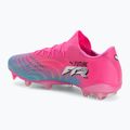 Încălțăminte de fotbal PUMA Future 9 Match Fusion FG/AG poison pink/puma white/sun stream/bright aqua/puma black 3