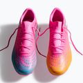 Încălțăminte de fotbal PUMA Future 9 Match Fusion FG/AG poison pink/puma white/sun stream/bright aqua/puma black 5