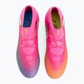 Încălțăminte de fotbal pentru copii PUMA Future 9 Pro FG/AG Jr poison pink/puma wht/sun stream/bright aqua/puma blk 5
