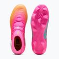 Încălțăminte de fotbal pentru copii PUMA Future 9 Pro FG/AG Jr poison pink/puma wht/sun stream/bright aqua/puma blk 5