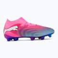 Încălțăminte de fotbal PUMA Future 9 Ultimate FG poison pink/puma wht/sun stream/bright aqua/puma blk 2