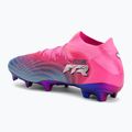Încălțăminte de fotbal PUMA Future 9 Ultimate FG poison pink/puma wht/sun stream/bright aqua/puma blk 3